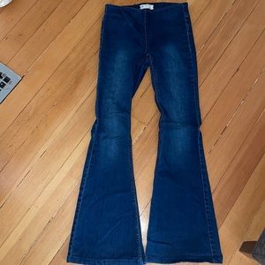 Flare dark Free People Jeans size 25